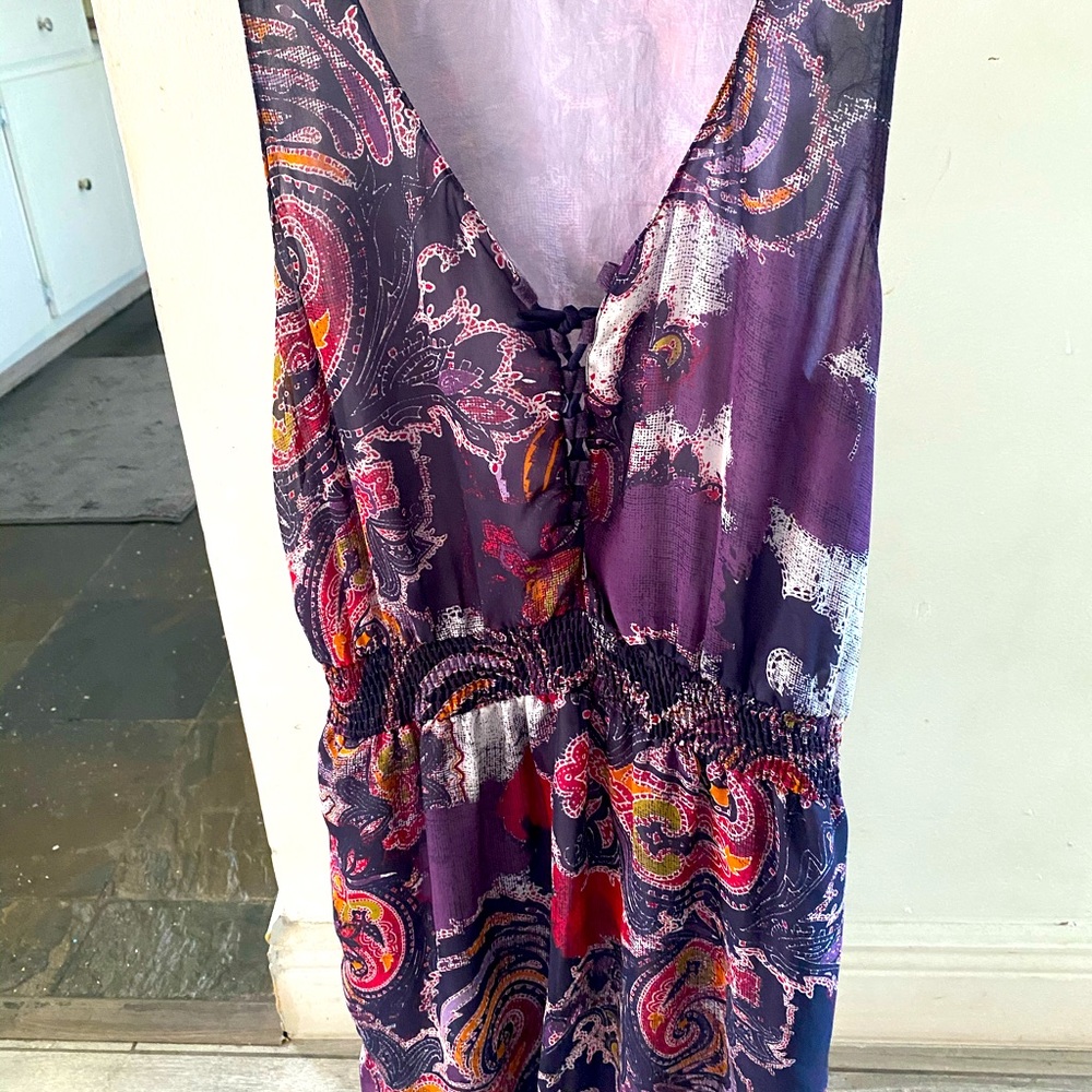 Multi color mini dress